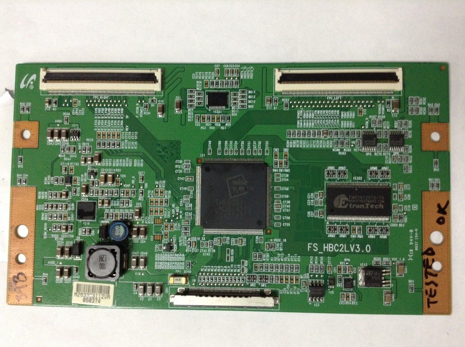 SONY T-CON TV 32" FS_HBC2LV3.0 MOD.KDL-32P5600 getestet